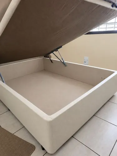 CAMA BOX COM BAU - R$ 600