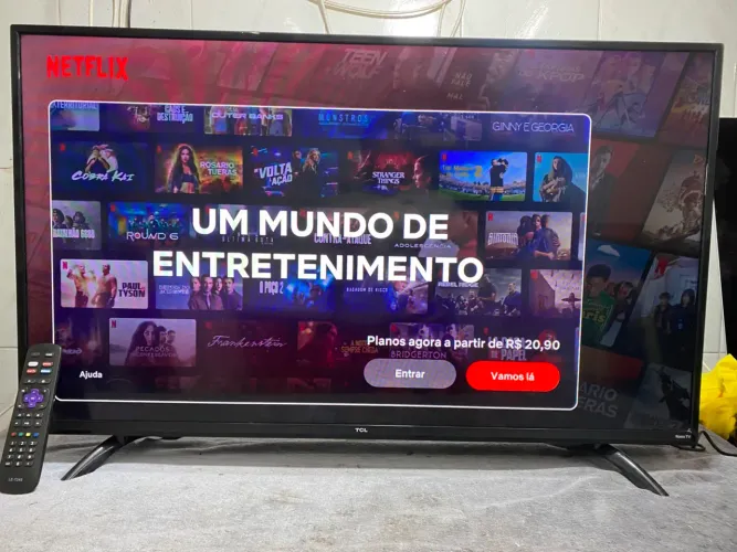 SMARTV TCL 43 POLEGADAS ROKU