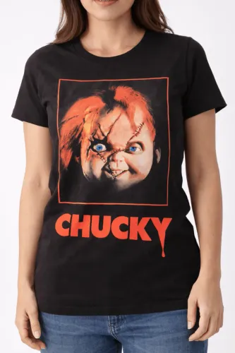 camiseta chucky feminina importado NOVA