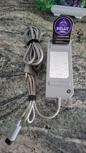 FONTE NINTENDO WII ORIGINAL 220V - DIFICIL ACHAR NESSA VOLTAGEM 220V