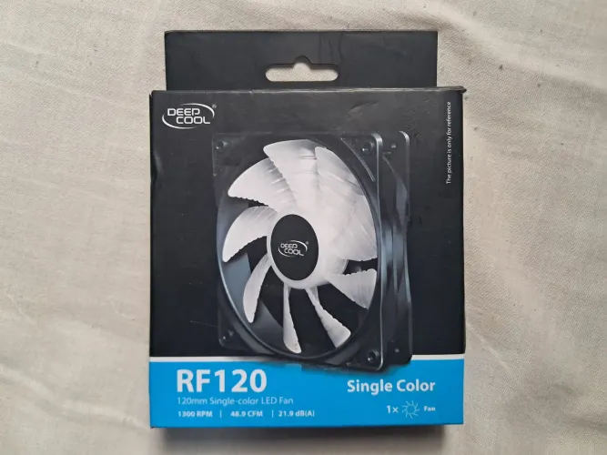 Cooler Fan LED Vermelho Deepcool - RF120