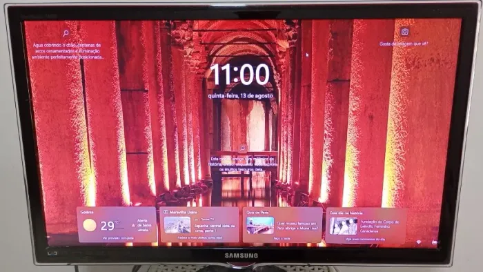 TV Monitor Samsung 27? T27A550 Full HD LED HDMI + Conversor Digital R$300.00