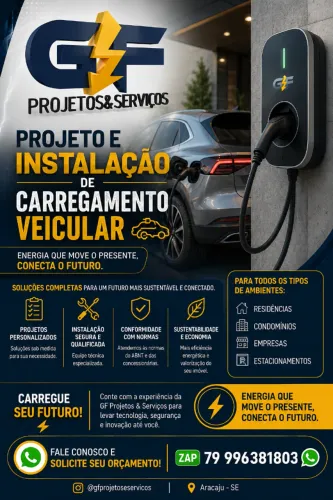 Projeto e instalação de carregador veicular