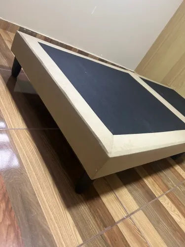 Base box solteiro dobrável slim para quarto/apartamentos pequenos 78x188