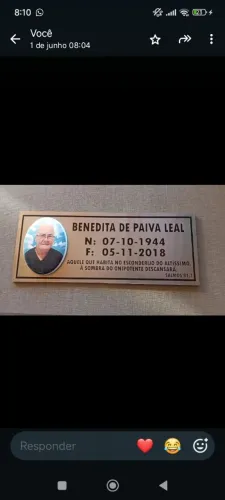 Placas Lápides Homenagem