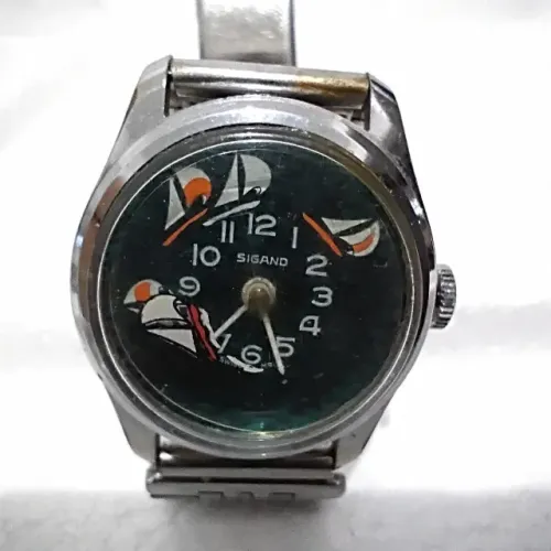 Relógio Sigand Made In Swiss Designer Exlusive Ocean - Corda