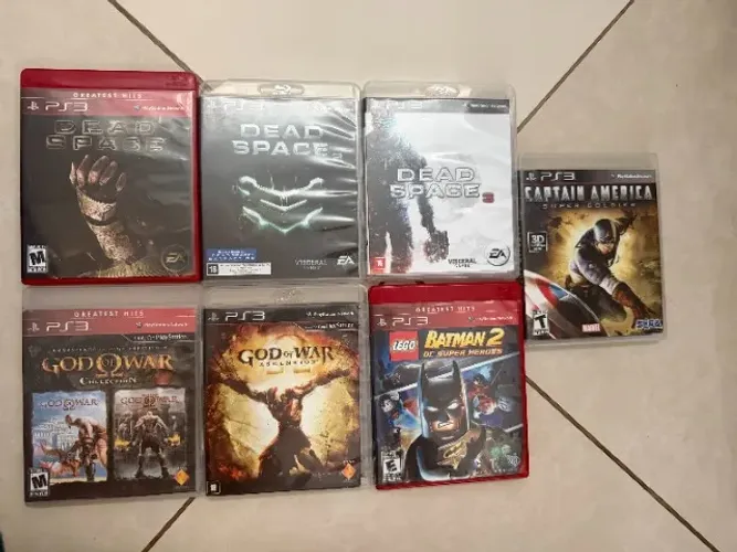 Jogos PS3, PS4 e PS5 (conferir descrição)