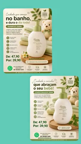 Natura mamãe e bebê
