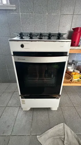 Fogão 4 bocas Brastemp