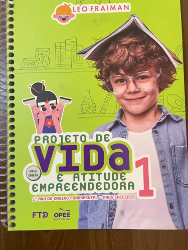 Livro projeto de vida 1 ano