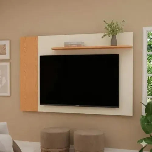 Painel Flórida Cinamomo/Off White