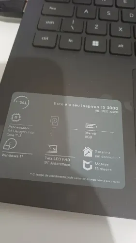 Notebook Dell Inspiron 15 3000
