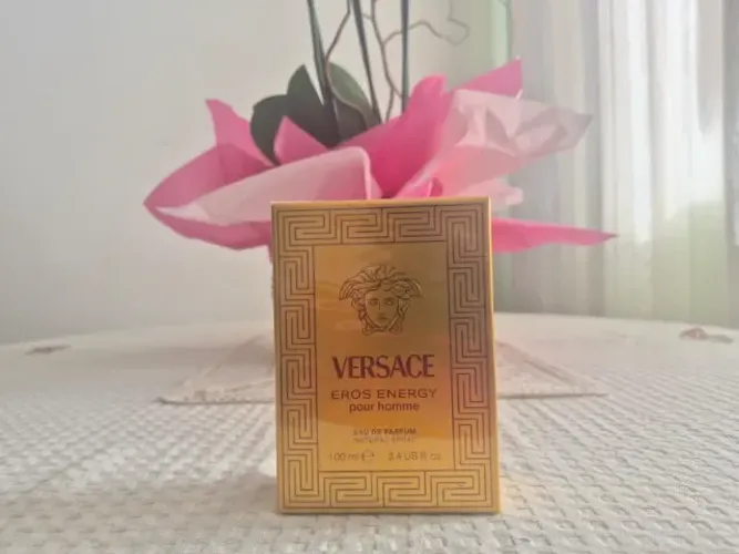 Versace Eros Energy - 100ml - Eae de Parfum - Perfume Lacrado - Apresentação Completa