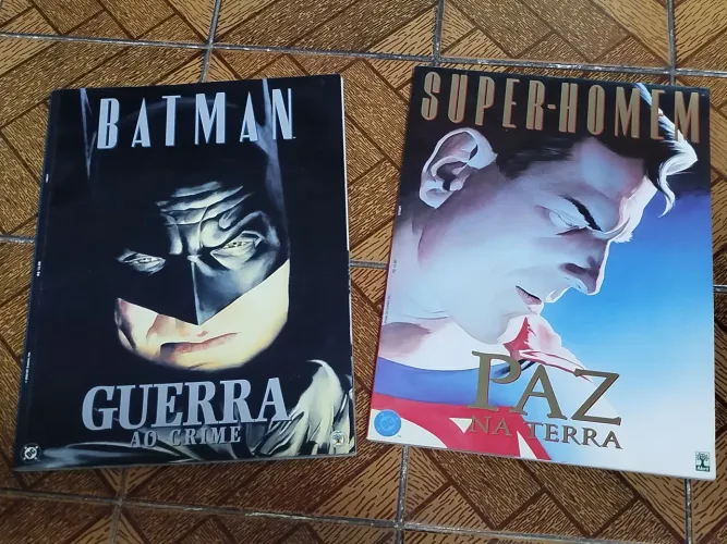 Quadrinhos HQ Super-Homem e Batman