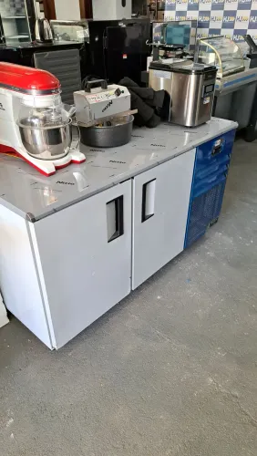 Ac balcão refrigerado 1.50mt inox