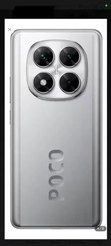 Poco x7 cinza excelente 