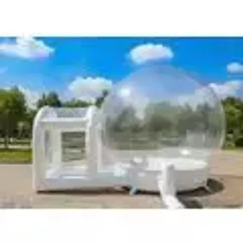 Bubble House Inflável (Branco)