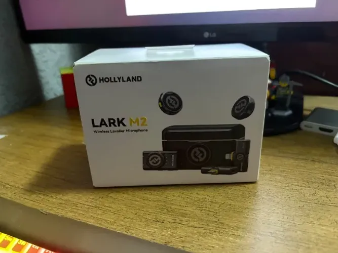 Microfone Hollyland Lark M2 Combo Original | 2 Microfones | Completo