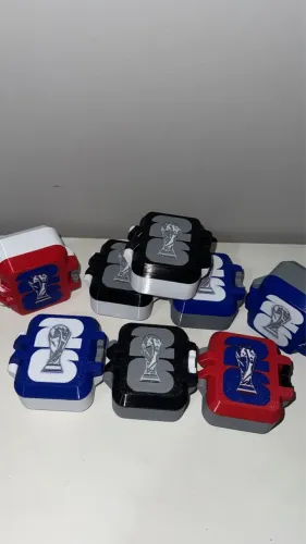 Caixas de figurinhas pra copa
