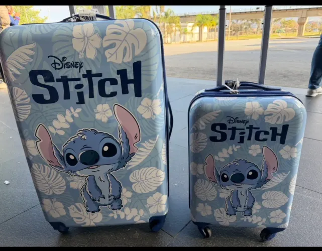 MALAS DO STITCH 2 malas usada 1 vez