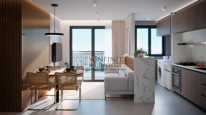Apartamento com 2 dormitórios à venda, 55 m² por R$ 439.000,00 - Monte Castelo - São José