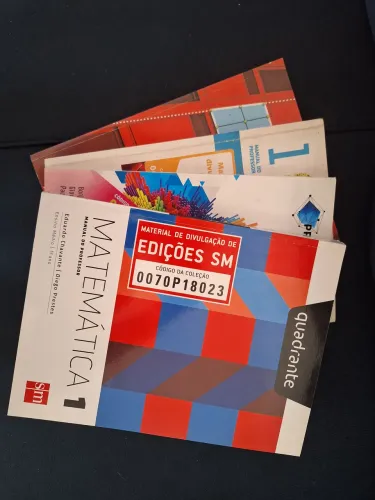 Combo 4 livros Matemática Manual do Professor
