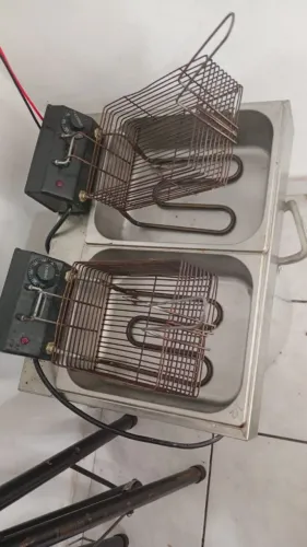 Fritadeira 127v 2. Cubas 5 litros