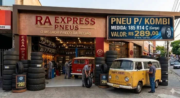 Pneu de Kombi  185r14  Cargo Promoção , Temos outras Medidas Melhor Oportunidade