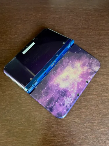 Nintendo New 3DS XL Galaxy Style Tela IPS Desbloqueado + 128GB