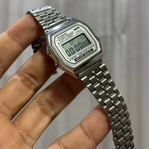 RELOGIO CASIO PRATA - FAÇO ENTREGA