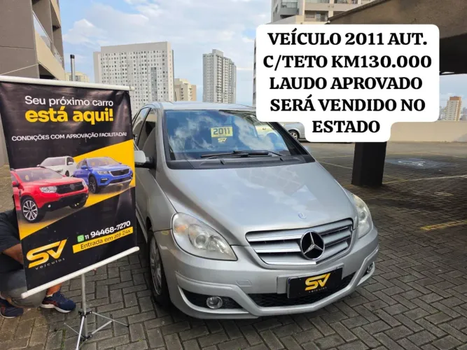 Mercedes-Benz Classe B 1.7 Family Plus 8V 4P Automático 2011