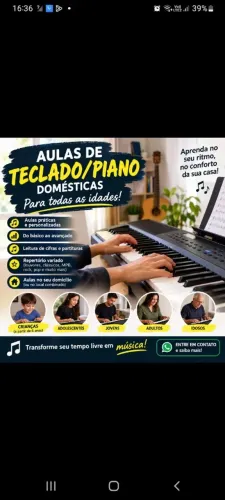 AULAS DE TECLADO/PIANO OBJETIVAS