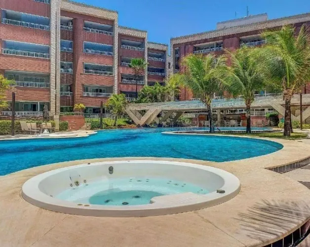 Apartamento com 3 dormitórios para alugar, 105 m² por R$ 7.520/mês - Porto das Dunas - Aqu