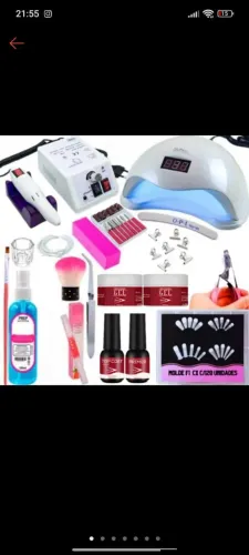 ? Vendo kit completo de Nail Designer! Ótimo estado. Chame no direct! ?