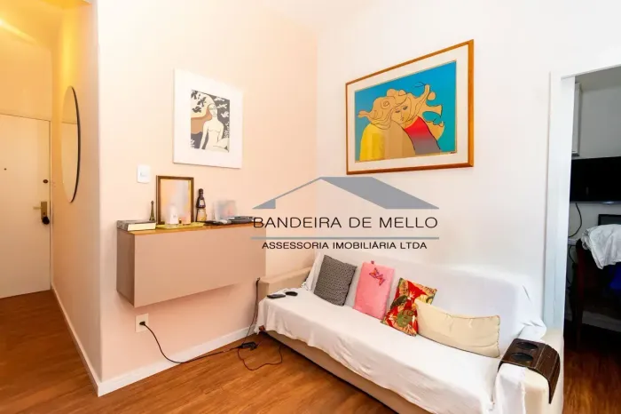 BANDEIRA DE MELLO VENDE - Ideal para Airbni!  Excelente oportunidade no Leblon!! 42 m², 2 
