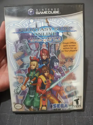 Phantasy Star Online Episodes I e II GameCube