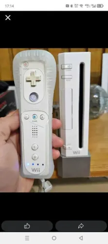 Vendo um Nintendo Wii completo com controle Wii remote com HD cheio de jogos só 300 reais