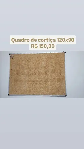 Quadro de cortiça (120x90)