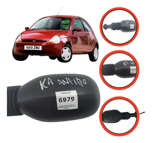 Retrovisor Ext Manual Ambos Lados Ford Ka 1996 A 2008 peça origina retirada