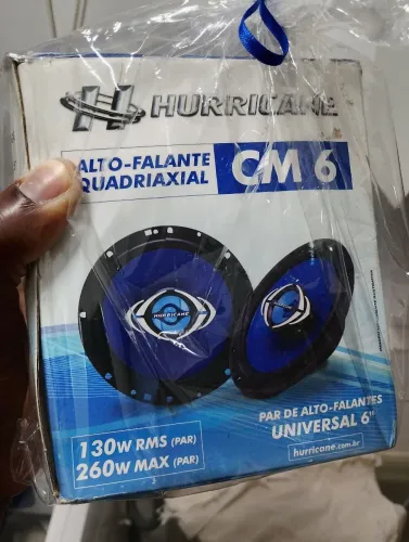 Alto Falante Hurricane Quadriaxial 6" 130W RMS