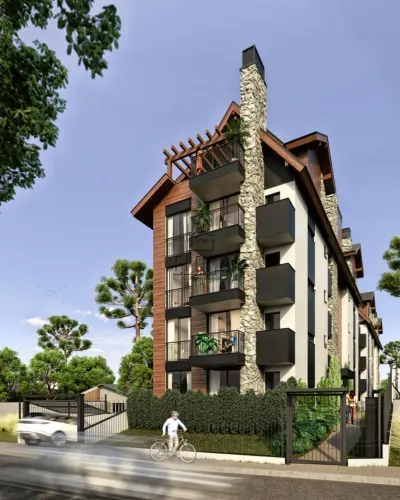 Apartamento em Gramado - Mendoza: Em Obras - Construção REF: 3718