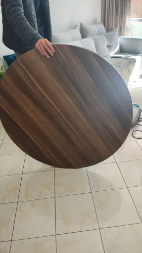 Tampo de mesa em MDF redonda 1,15 diâmetro