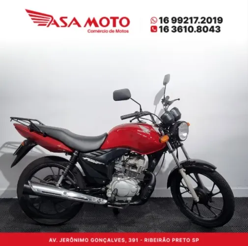 FAN 125 ES 2010 VERMELHA