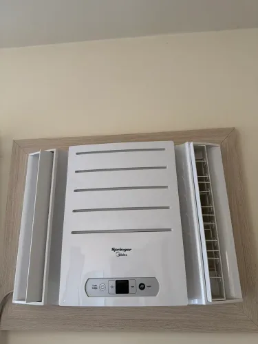 Ar-Condicionado Janela Eletrônico Springer Midea 10.000 BTUs Só Frio 127V - digital -