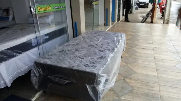 Cama Box de Solteiro Nova 5CM