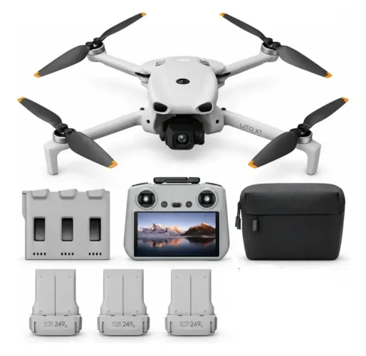Drone DJI Lito X1 combo rádio com tela LACRADO com invoice PROMOÇÃO