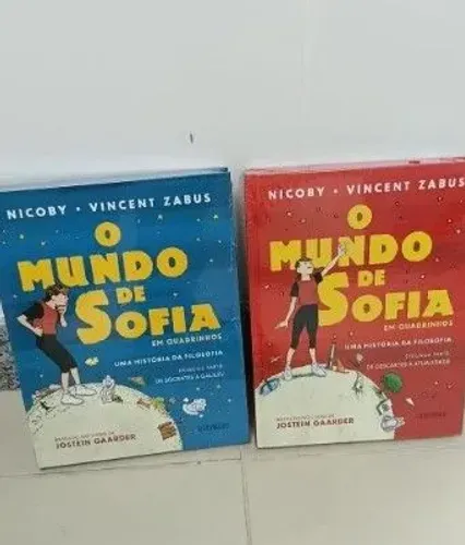 O mundo de sofia em quadrinhos (vol. 1 e 2)