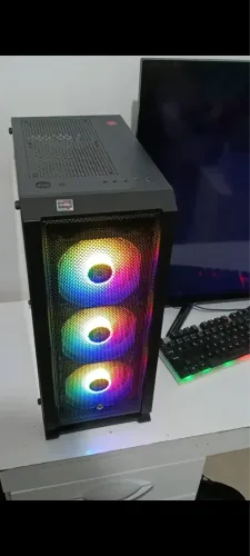 Pc gamer ryzen 5 4600G, 16GB RAM, b450m-DA, thunder 400 e narok (sem ssd)