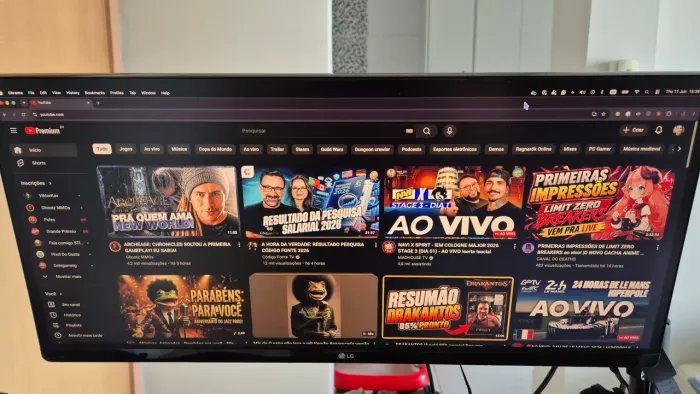 Monitor LG 25" polegadas Ultrawide 2560x1080