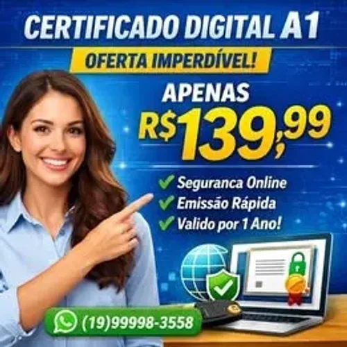 Certificado A1 1 ano